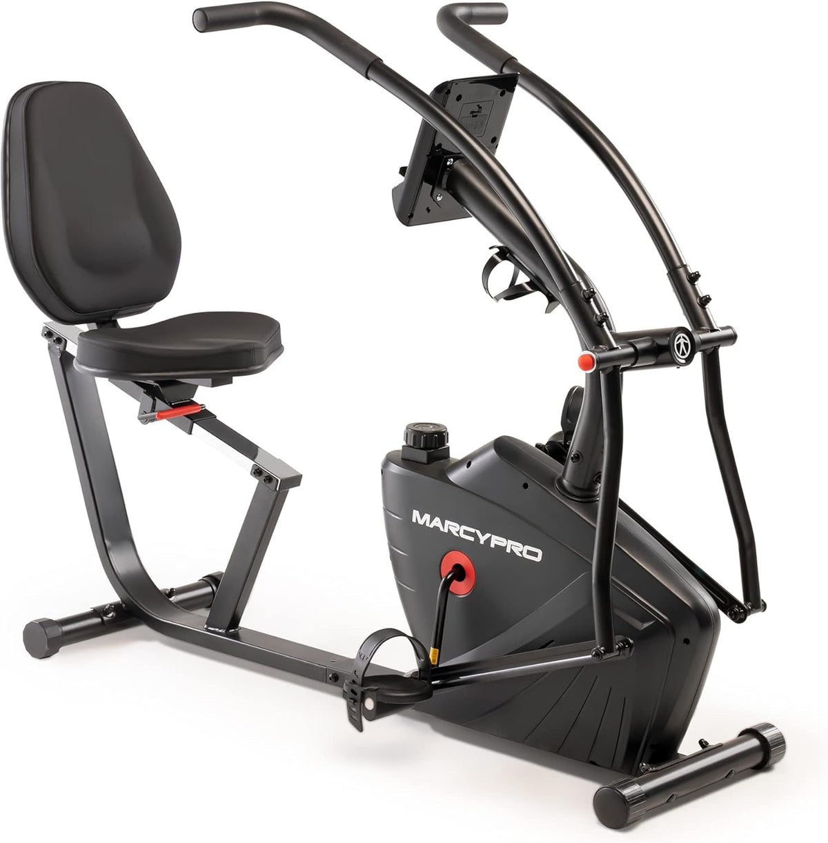Dual Action Recumbent Exercise Bike with Arm Exercisers Y3009