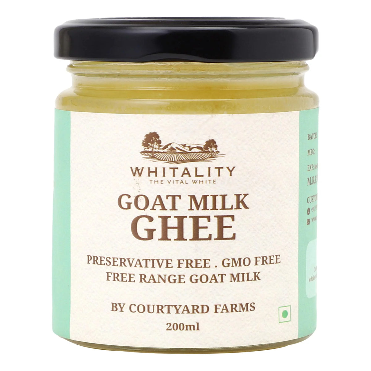 Goat Milk Ghee 200 Gram Glass Jar Y689