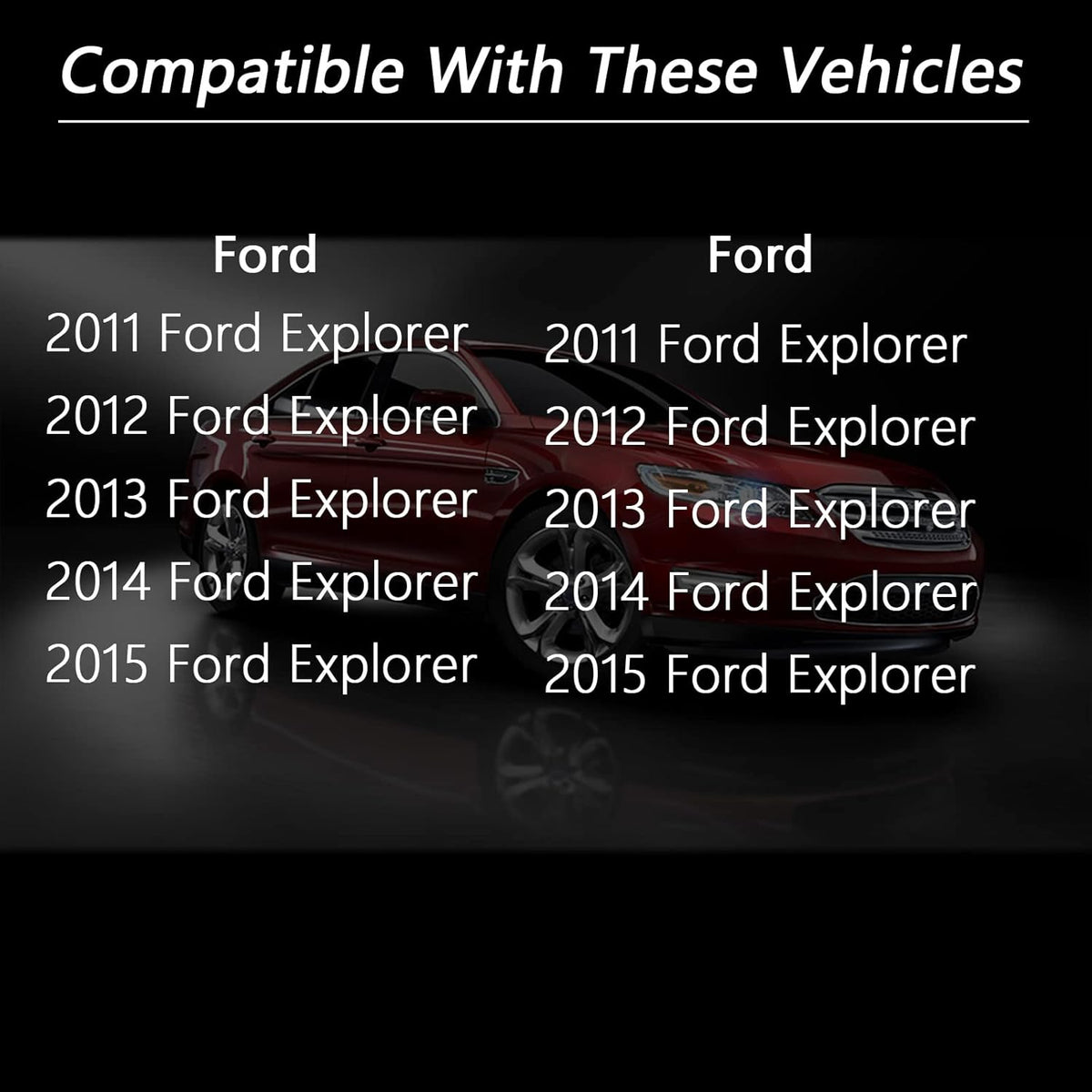 Rear View Backup Camera for Ford Explorer V48646