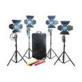 4 x 650W Fresnel Tungsten Continuous Video Lights I870
