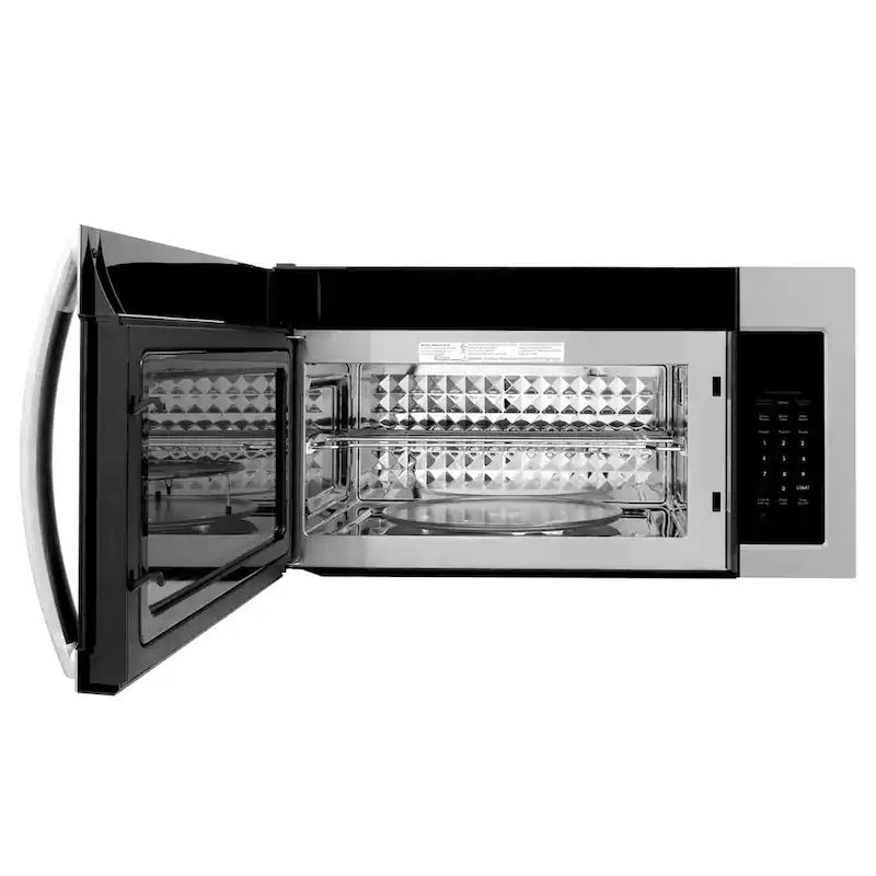 900-Watt Over the Range Microwave in Stainless Steel Y56107