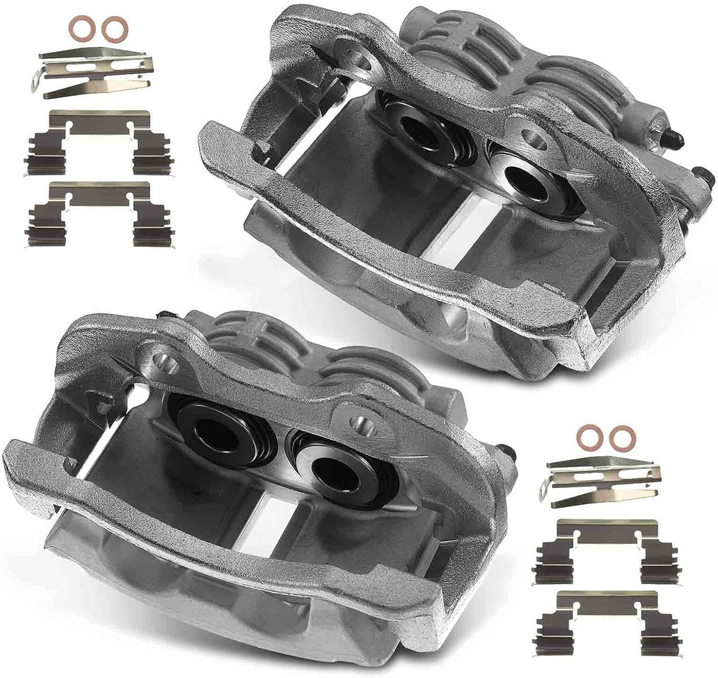 Disc Brake Caliper Assembly with Bracket 2-PC Set V49708