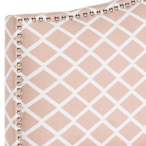 Pink/Beige Queen Headboard I3551