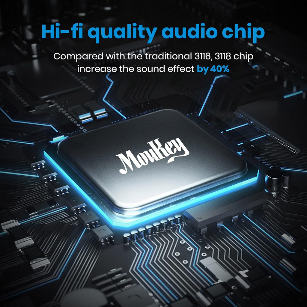 200W Dual 2 Channel Bluetooth Mini Amplifier, Pack of 2 V287