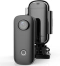 4K 30FPS Mini Action Camera 30M Underwater Small Camera 15MP WiFi Streaming Webcam Pocket Cameras Black R150272