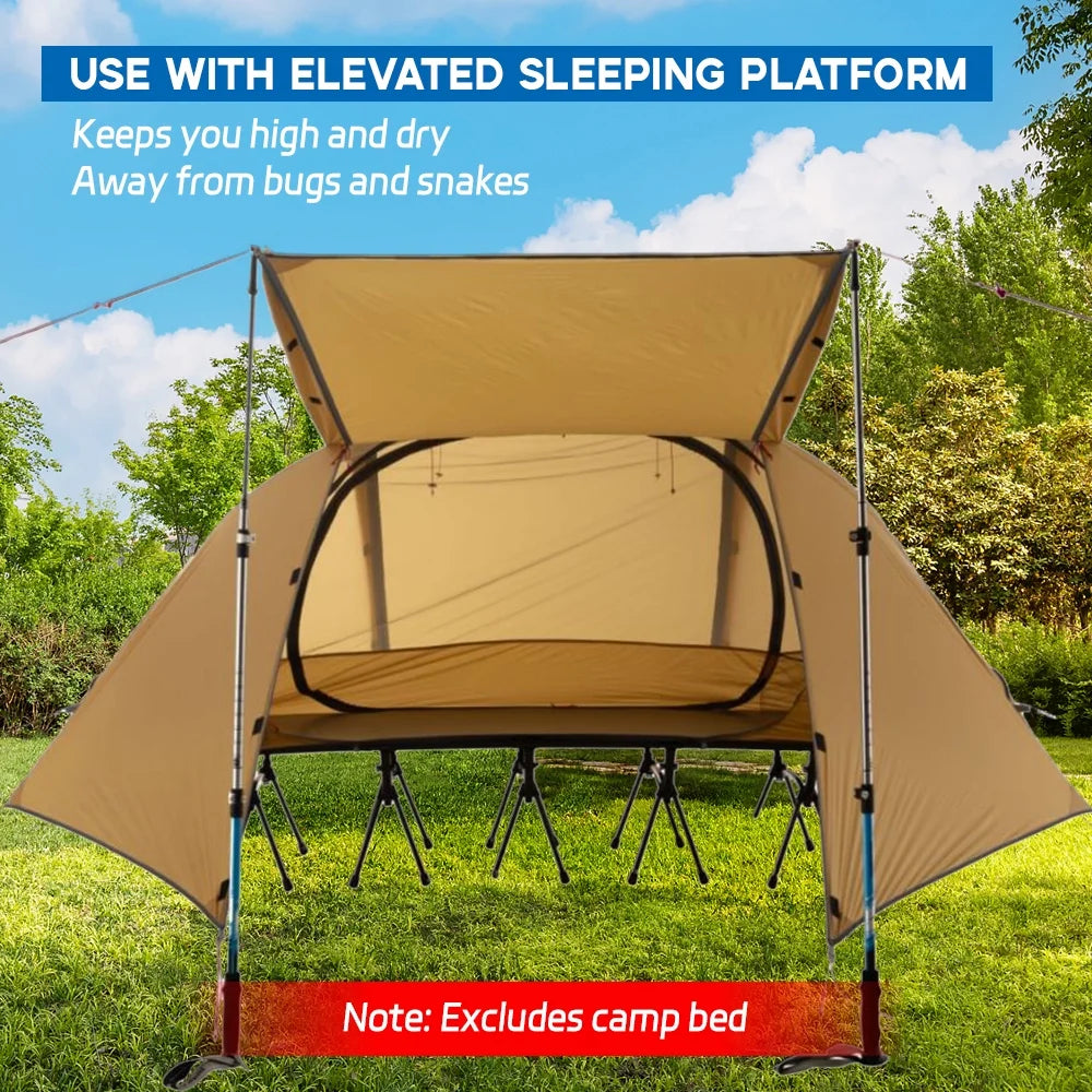 Lightweight Backpacking Tent for 1 Person Double layer Construction H688023