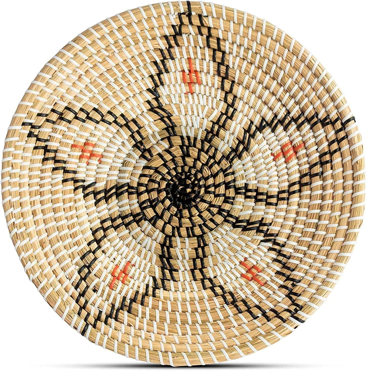 Set of 10 Seagrass Woven Wall Hangings F35000