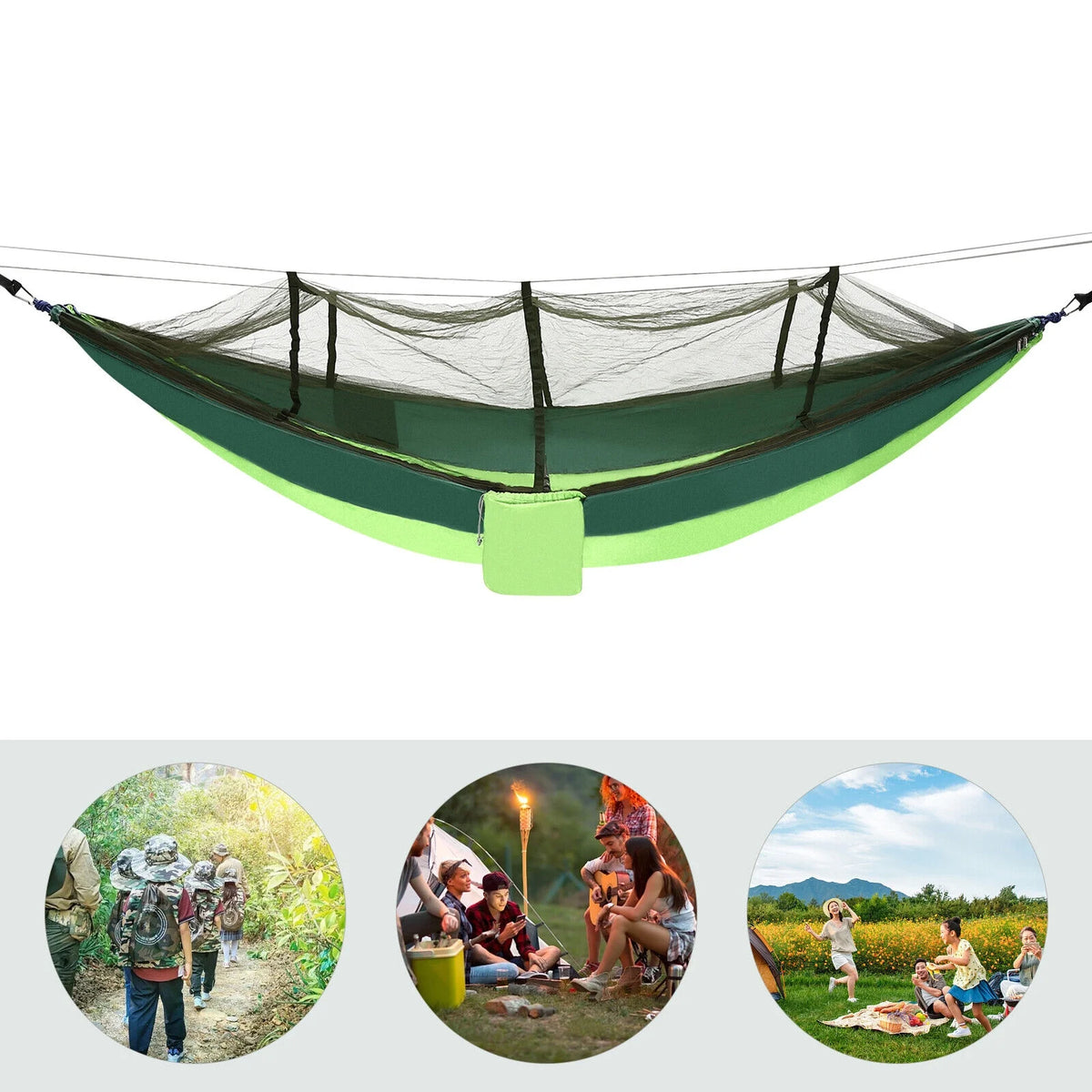 2 Person Double Camping Hammock Chair Bed J2004