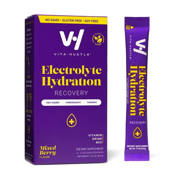 Berry Electrolyte Hydration Powder Packet Drink Mix 6 Count H364