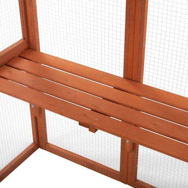 Large Wooden Cat House Catio Enclosure C666