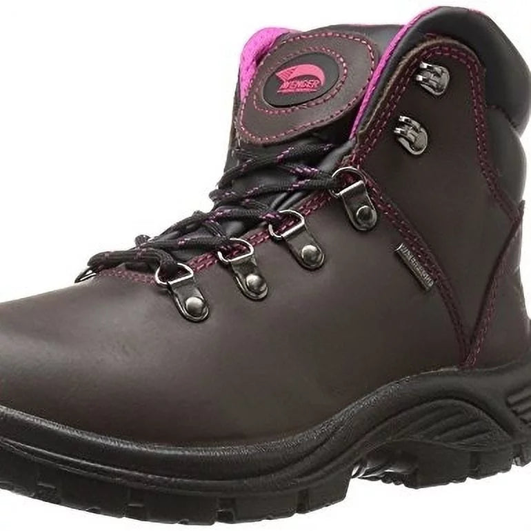 Brown 6-inch Soft Toe Waterproof Work Boots S7769