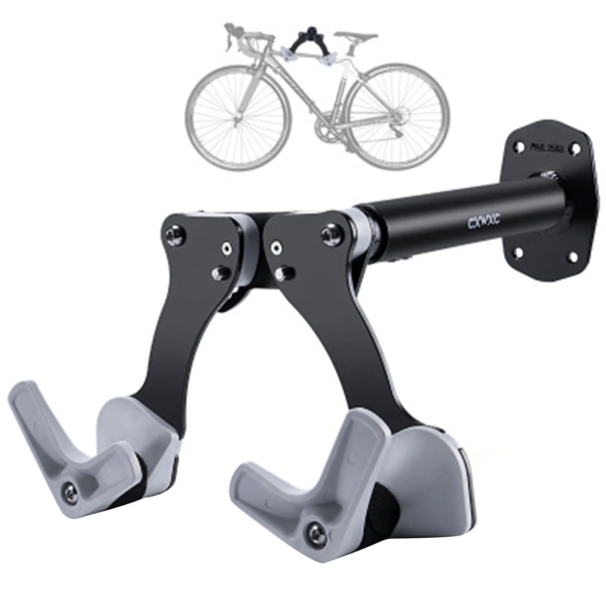 Bike Wall-Mounted Vertical Garage Storage Horizontal Adjustable Hook T835
