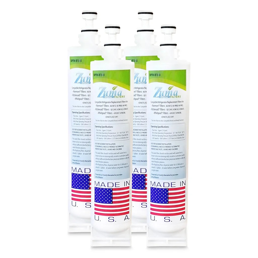 Refrigerator Water Filter, 4 Pack J1190