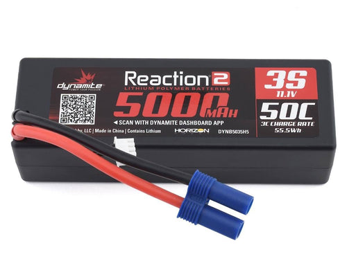 11.1V 5000mAh 3S 50C Hardcase Lipo Battery with EC5 X48826