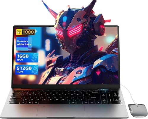 15.6" Quad-Core Laptop 16GB DDR4 512GB SSD F592355