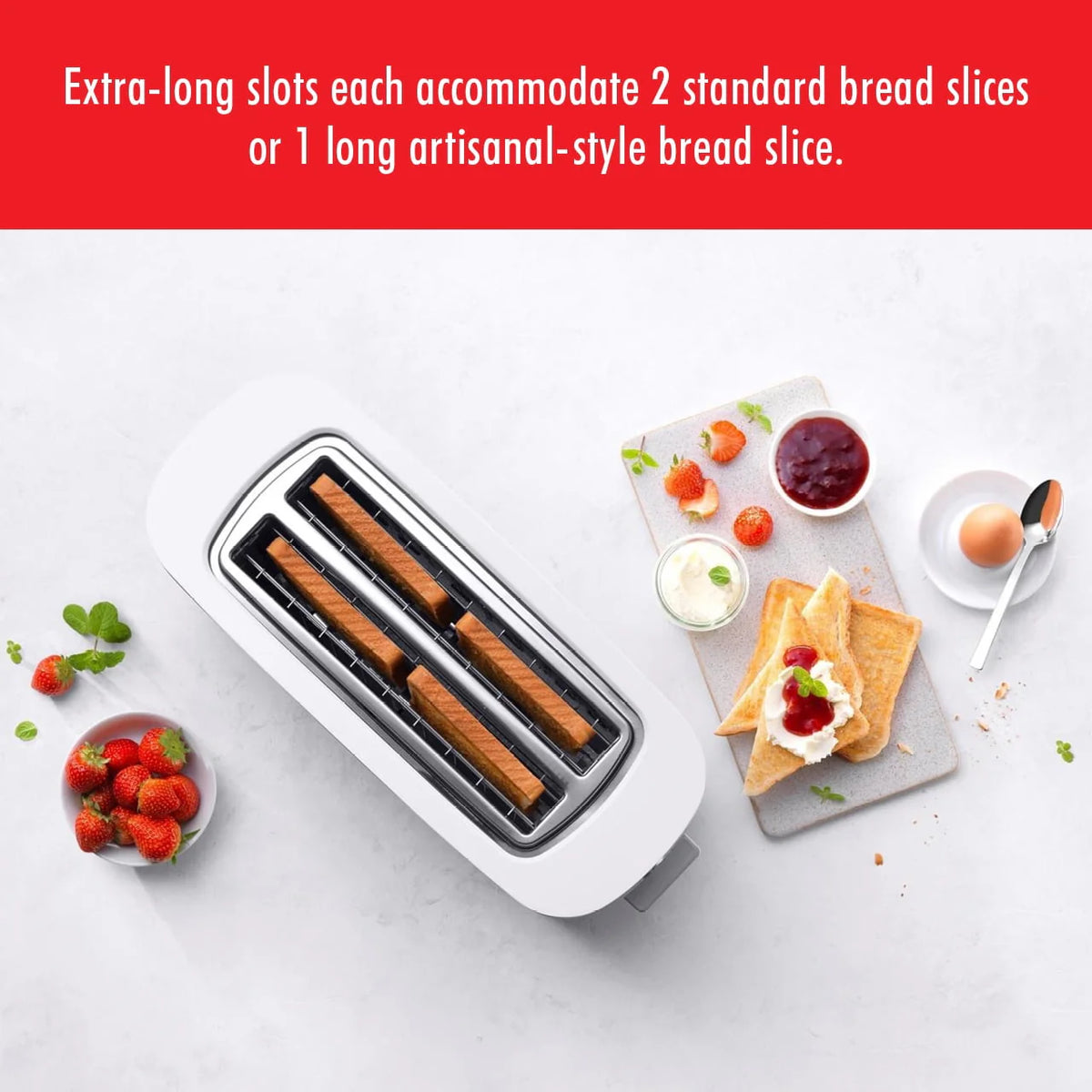 4-Slice Long Slot Toaster P228068