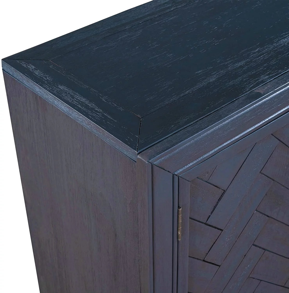 Wood Storage Cabinet Console Table 2-Door 2-Shelf I406330