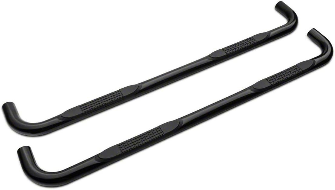 Black 3-Inch Side Step Bars L6545