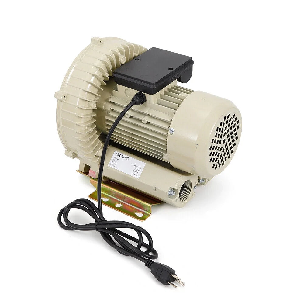 110V 370W Industrial Air Pump Blower F691