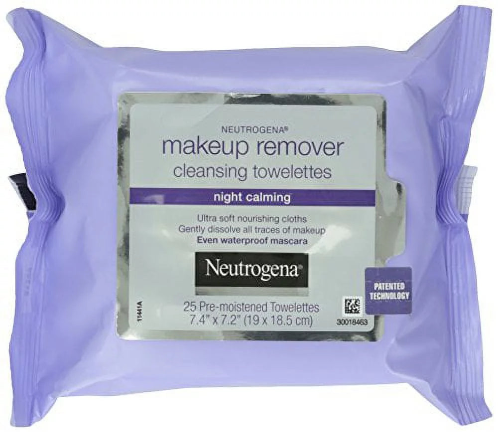 6 Pack Make-Up Remover Cleansing Towelettes 25 Each D251365