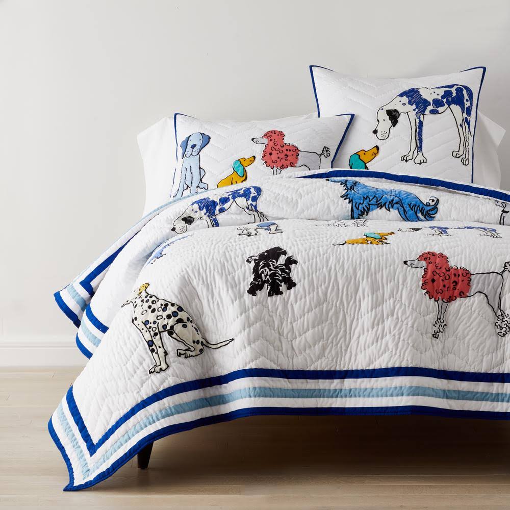 Multicolored Graphic Twin Cotton Quilt U5165