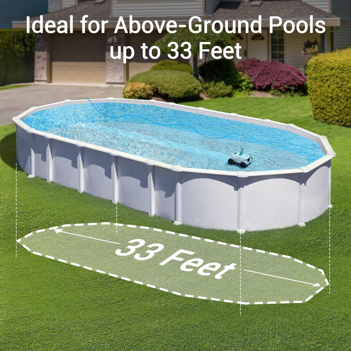 Orca 800 Mate Automatic Robotic Pool Cleaner X795538