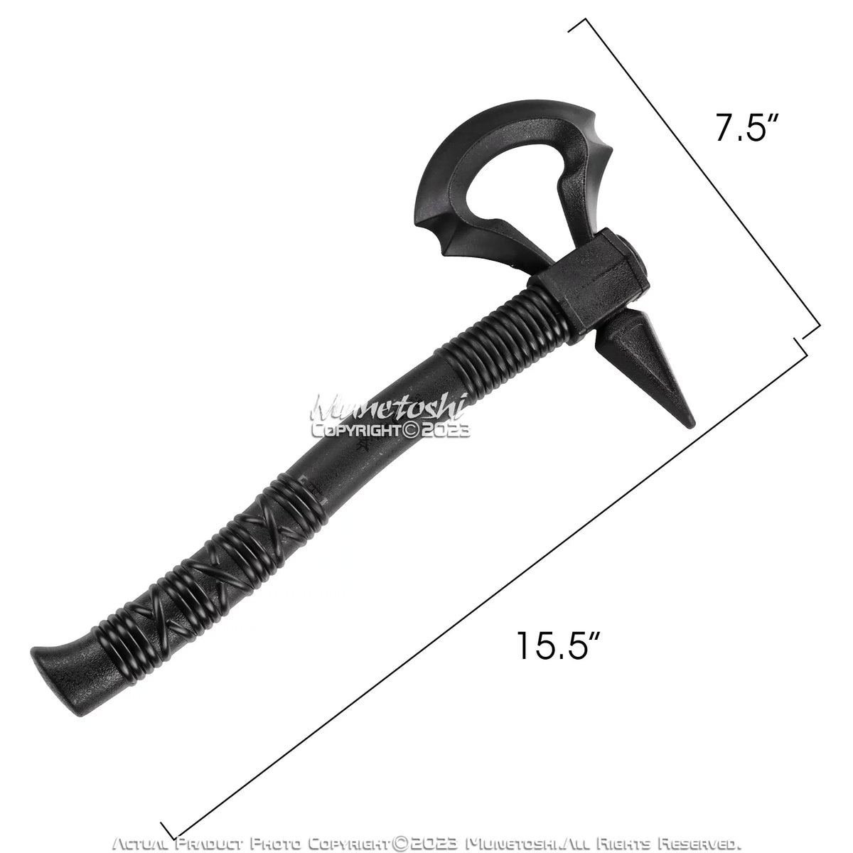 Black Polypropylene Axes O766