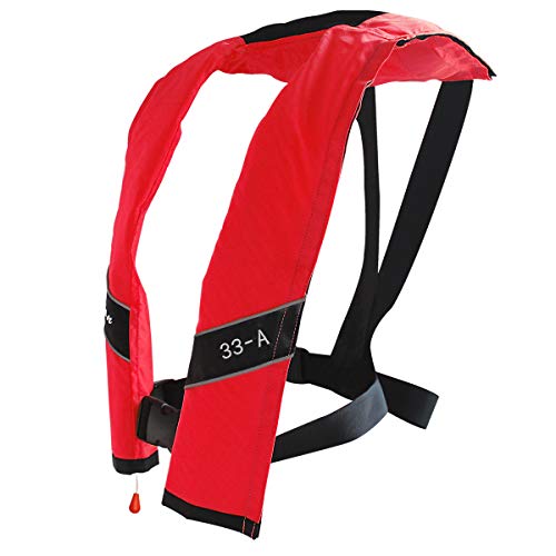 Inflatable Life Jacket Life Vest Automatic Manual E96712