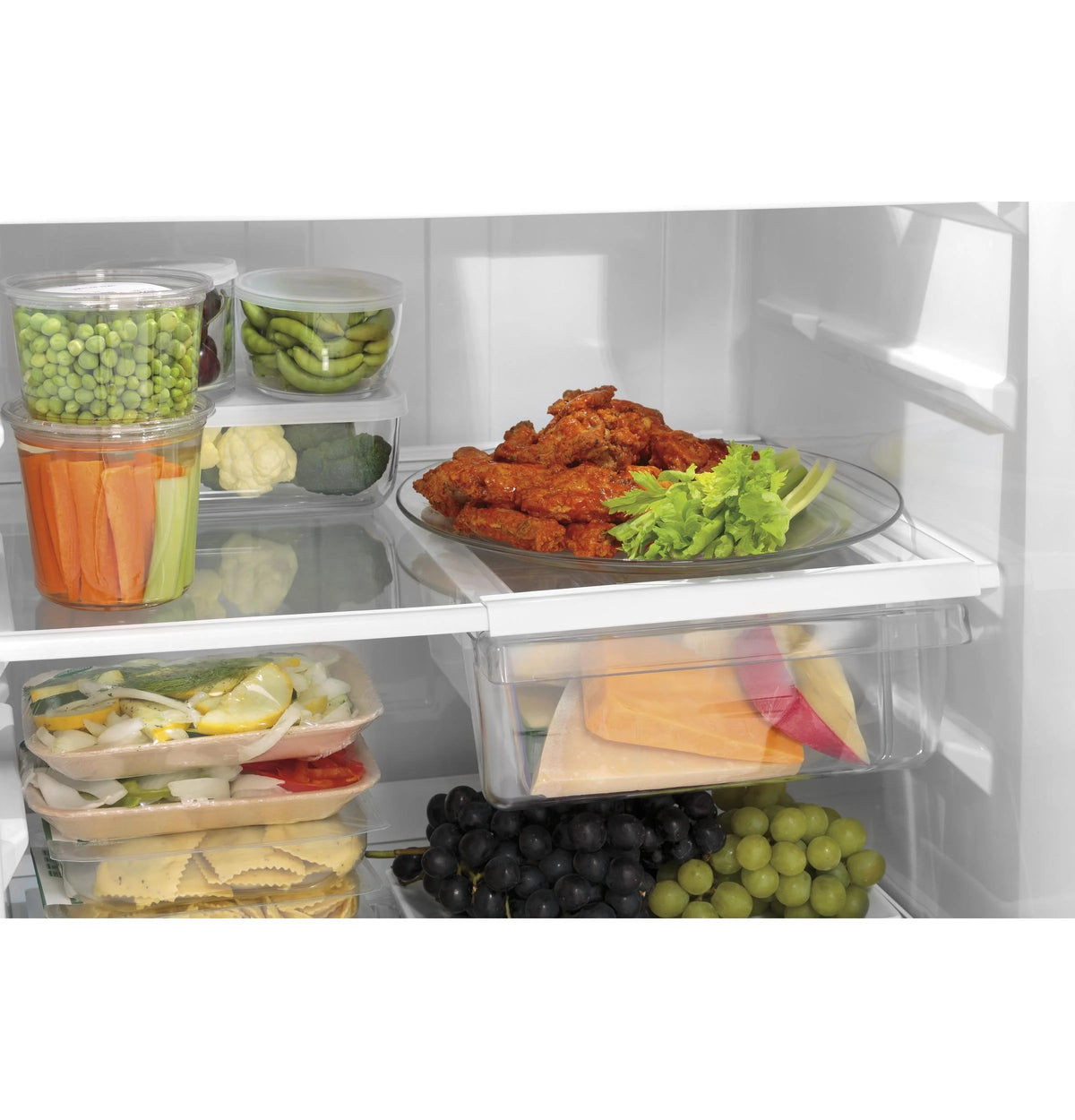 Top Freezer Freestanding Refrigerator White X366
