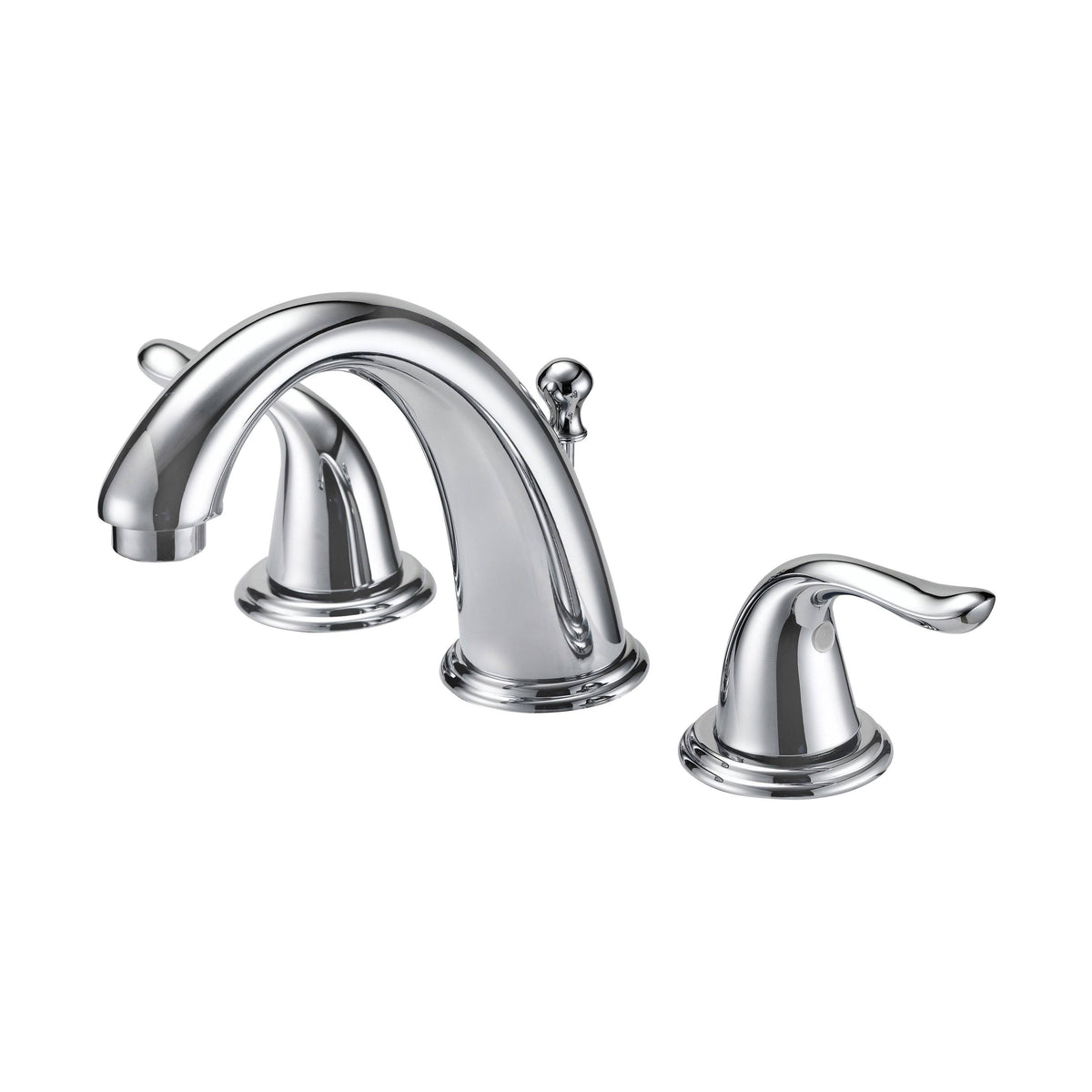 4in Wide 2 Handle Chrome Faucet V520