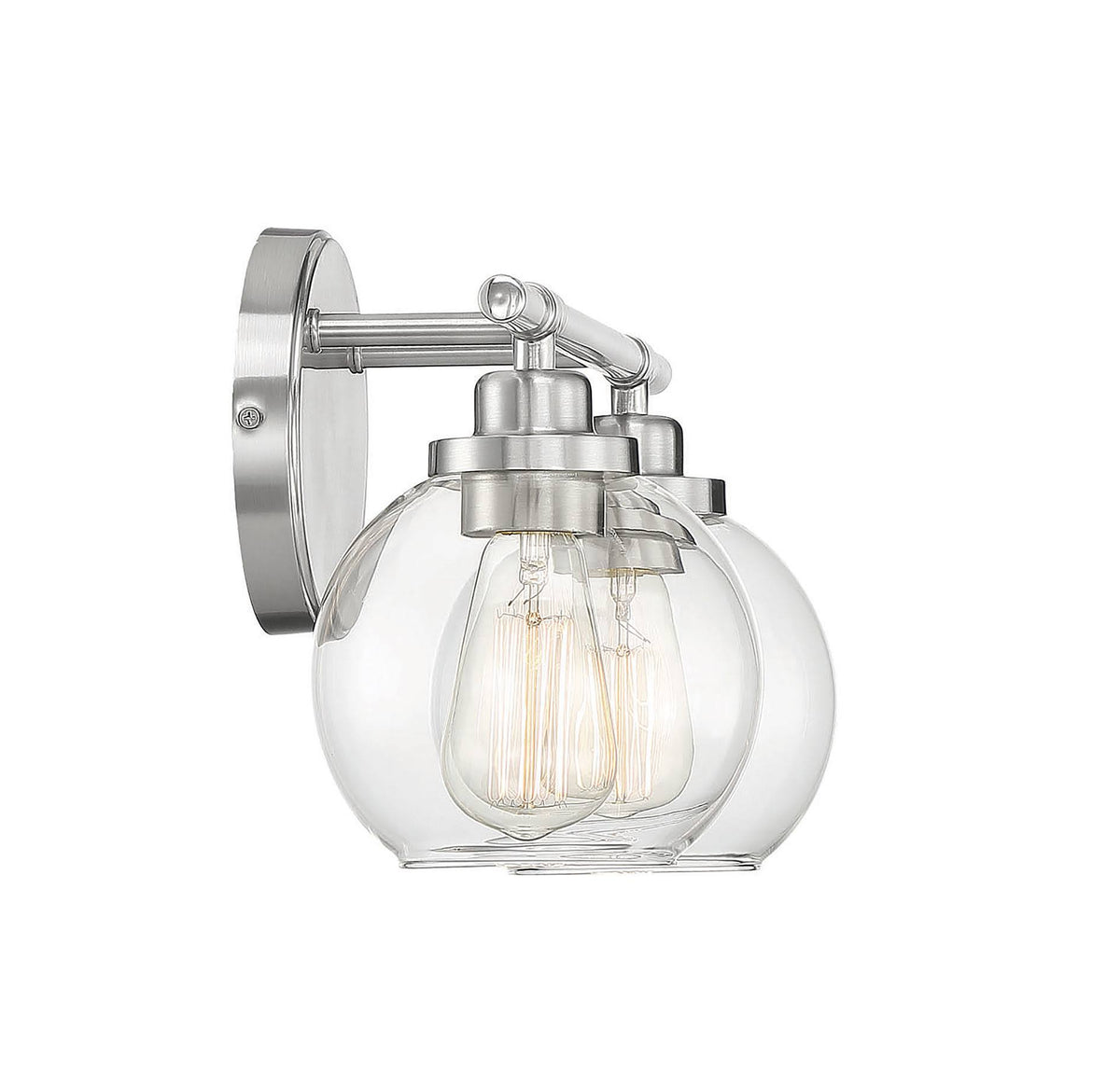 Satin Nickel 2 Light Bath H287
