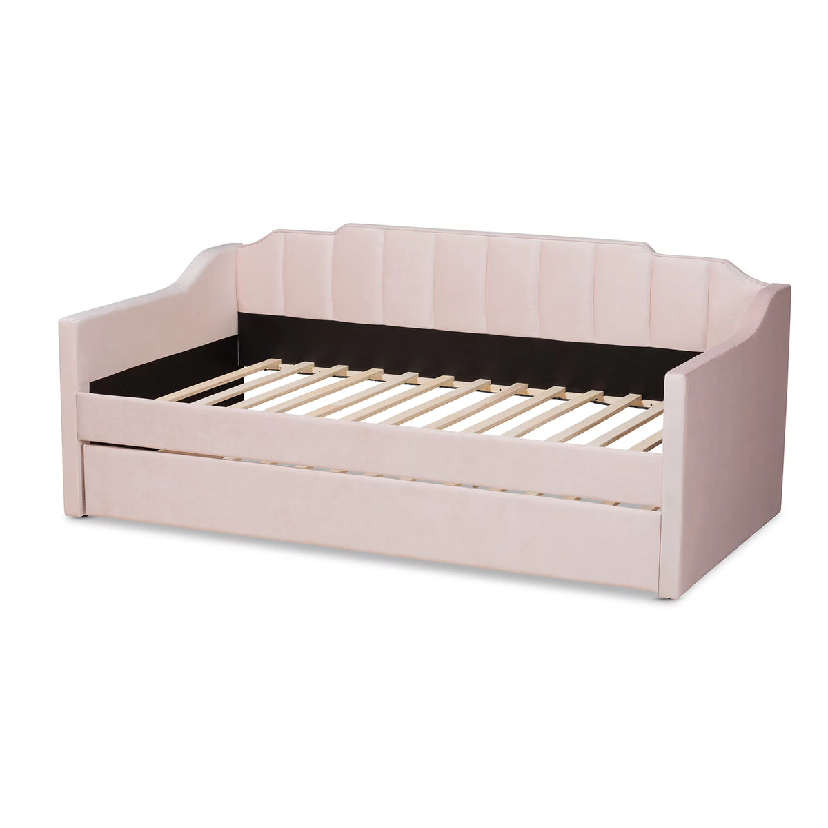 Pink Twin Daybed with Trundle K371