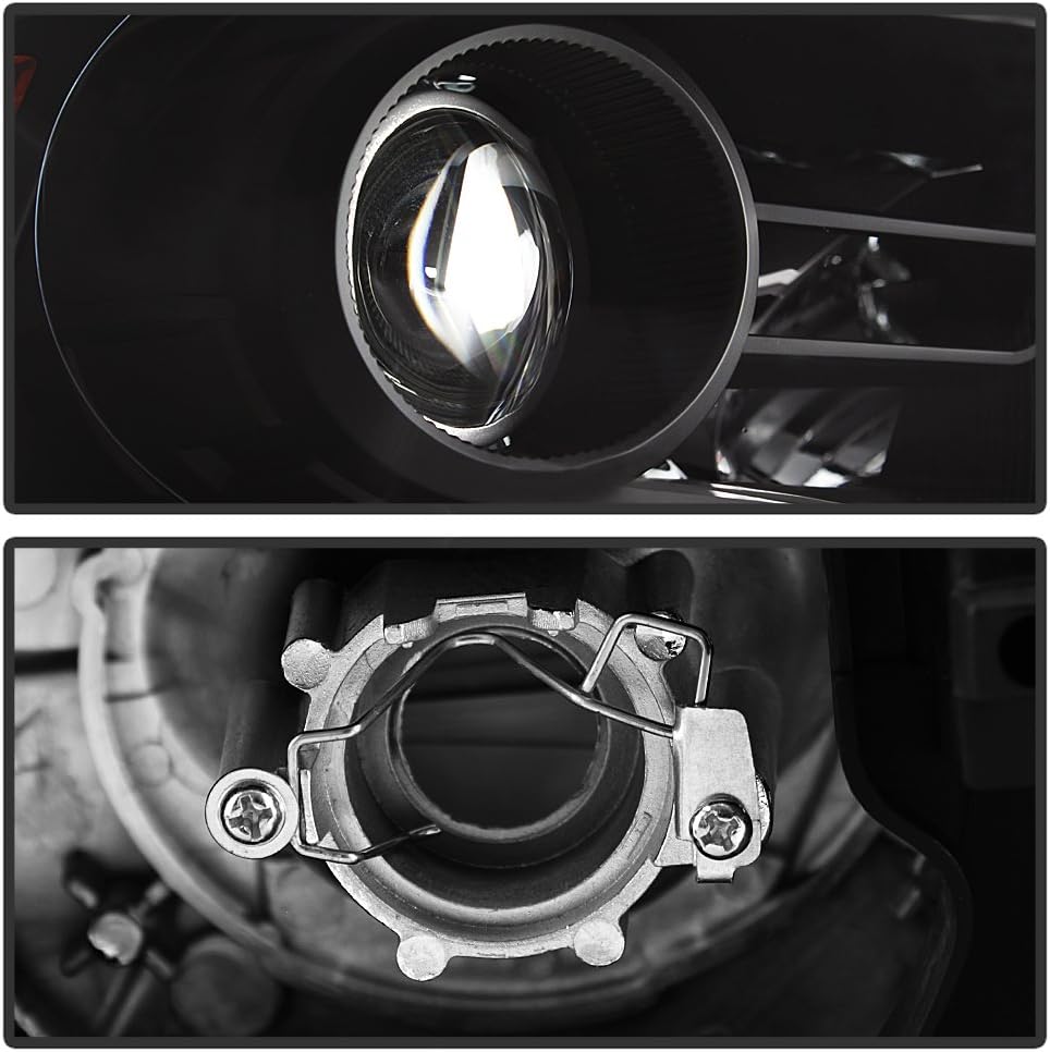 White LED DRL Headlights Assembly H759