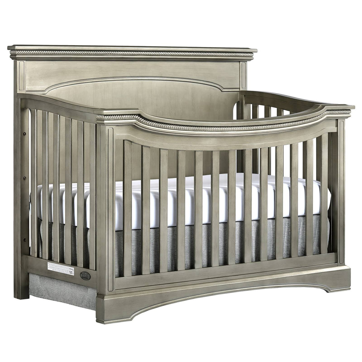 Antique Bronze Flat Top Convertible Crib R232314