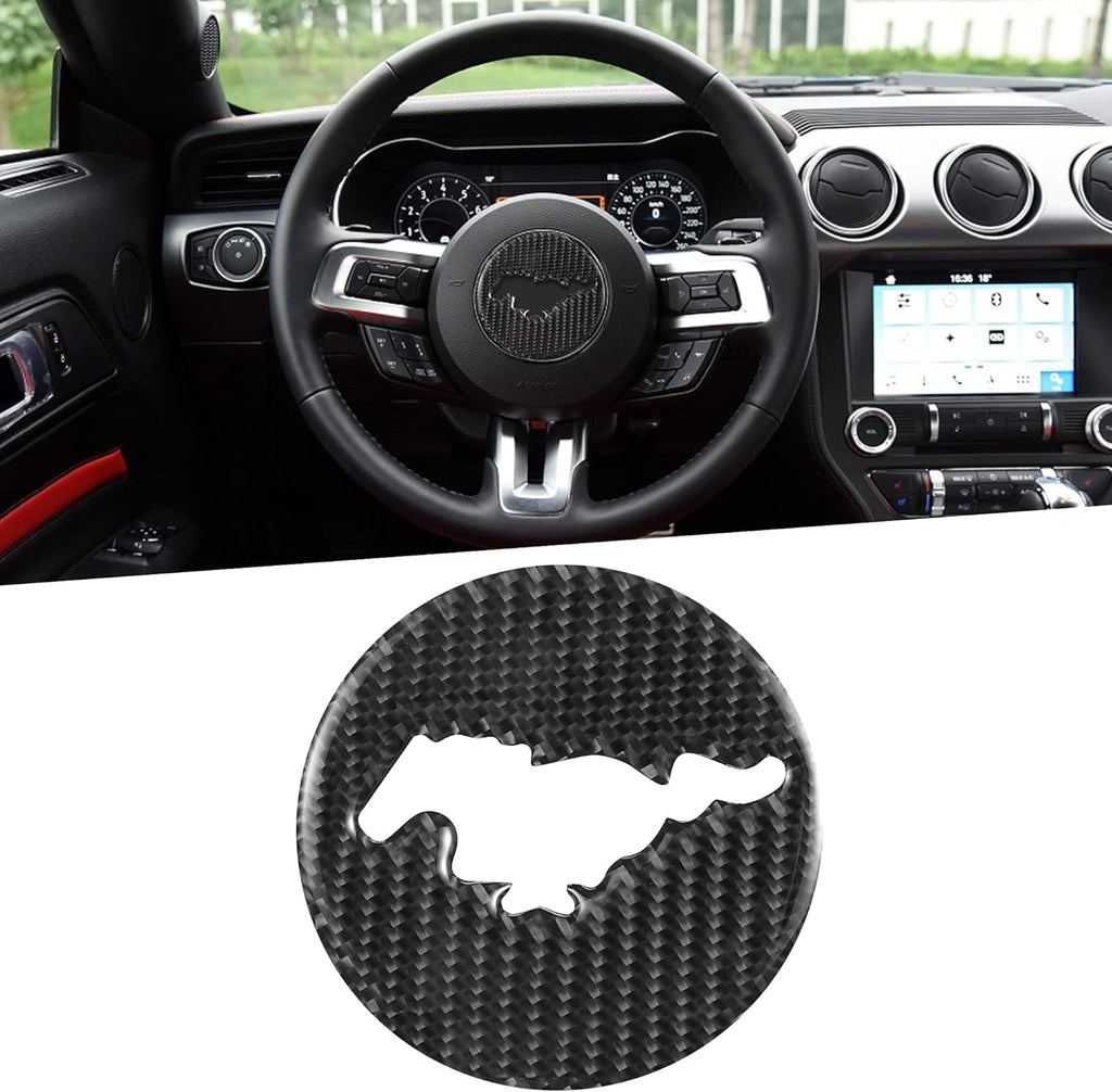 Carbon Fiber Center Console Gear Shift Frame Cover Trim Stickers 4Pcs S56986