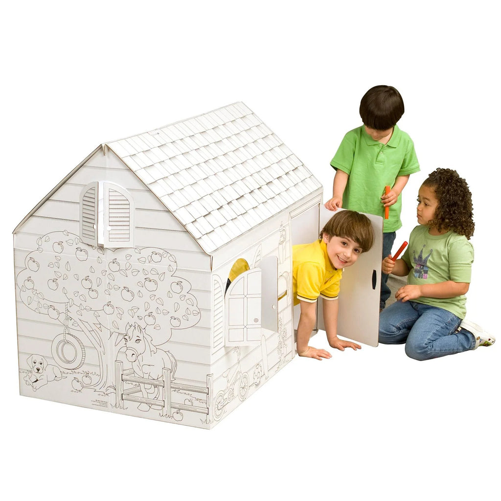 Hide and Seek Playhouse with Washable Markers P871