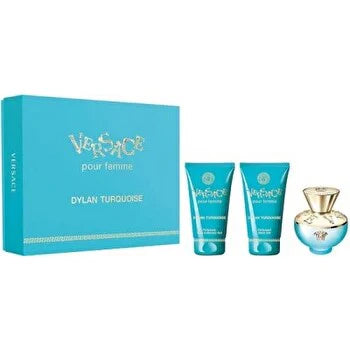 Turquoise 3pc Set Eau De Toilette & Perfumed Body Gel & Bath & Shower Gel 50ml U623360