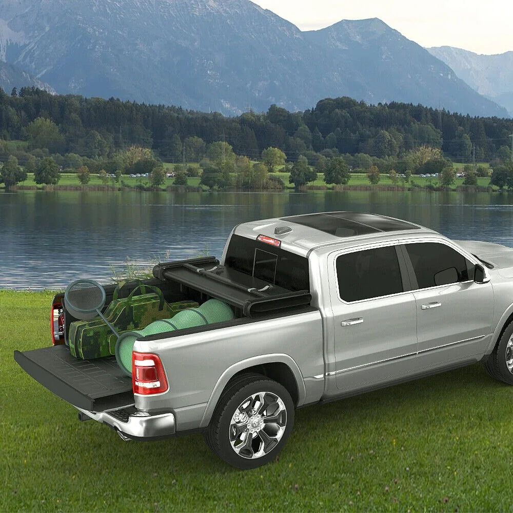 6 ft Tri Fold Truck Bed Tonneau Cover B7952