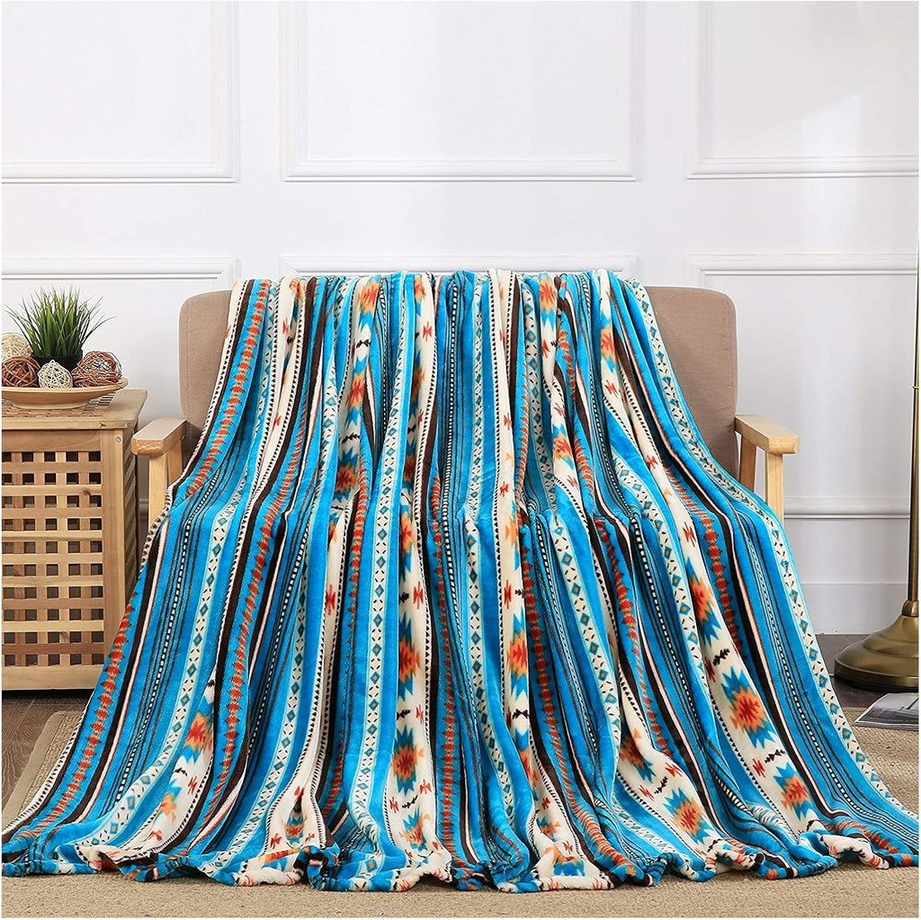 King Plush Microfiber Solid Throw Blanket V736157