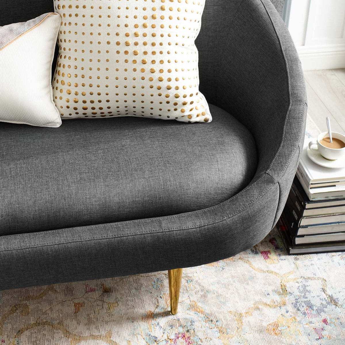 Gray Fabric Sofa X27721