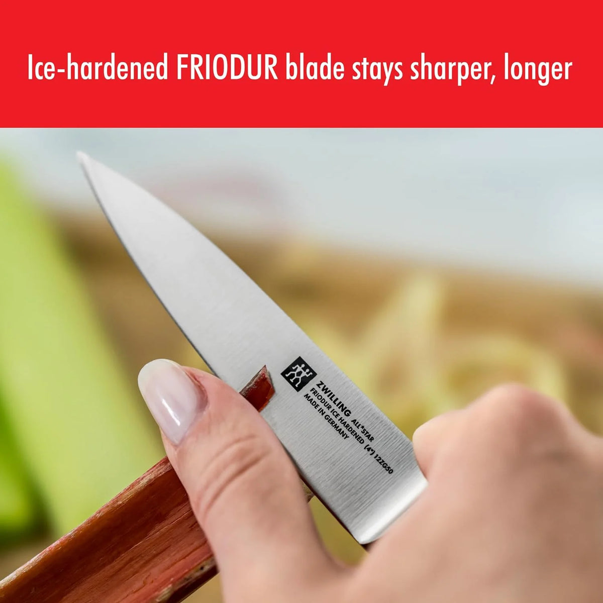 Open Box Hollow Edge Santoku Knife 7-inch Q67785