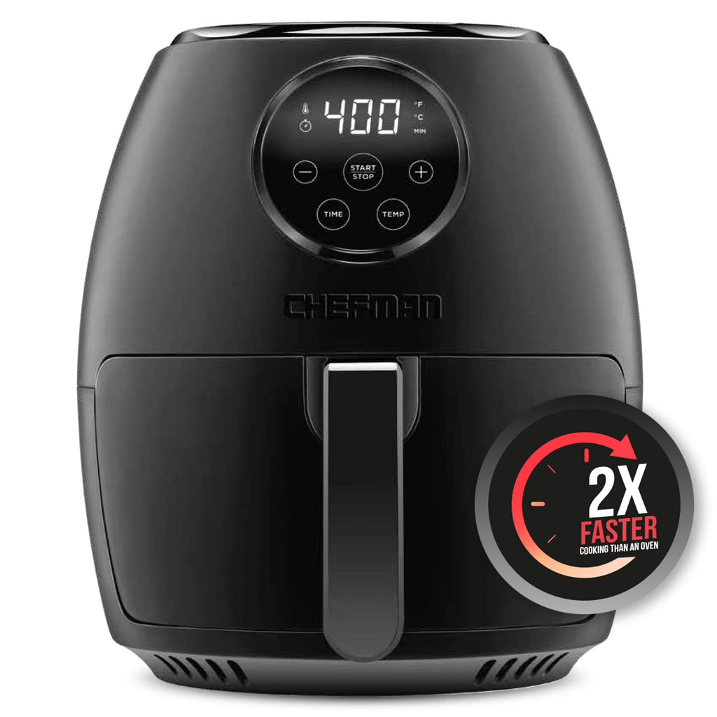 Matte Black 3.6 Quart Digital Air Fryer Oven M87445