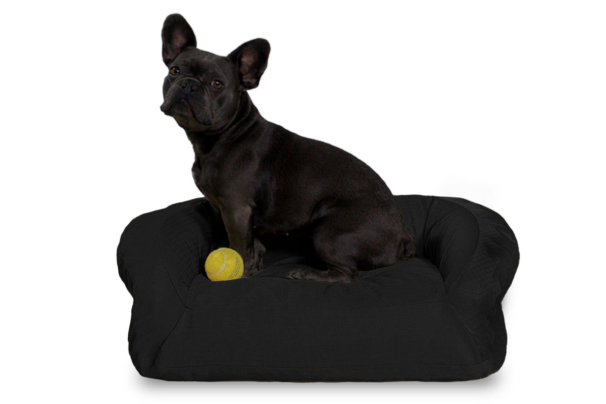 Black X-Large Orthopedic Dog Bed Y891358