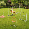 Portable Pet Agility Training Set with Carry Bag H330