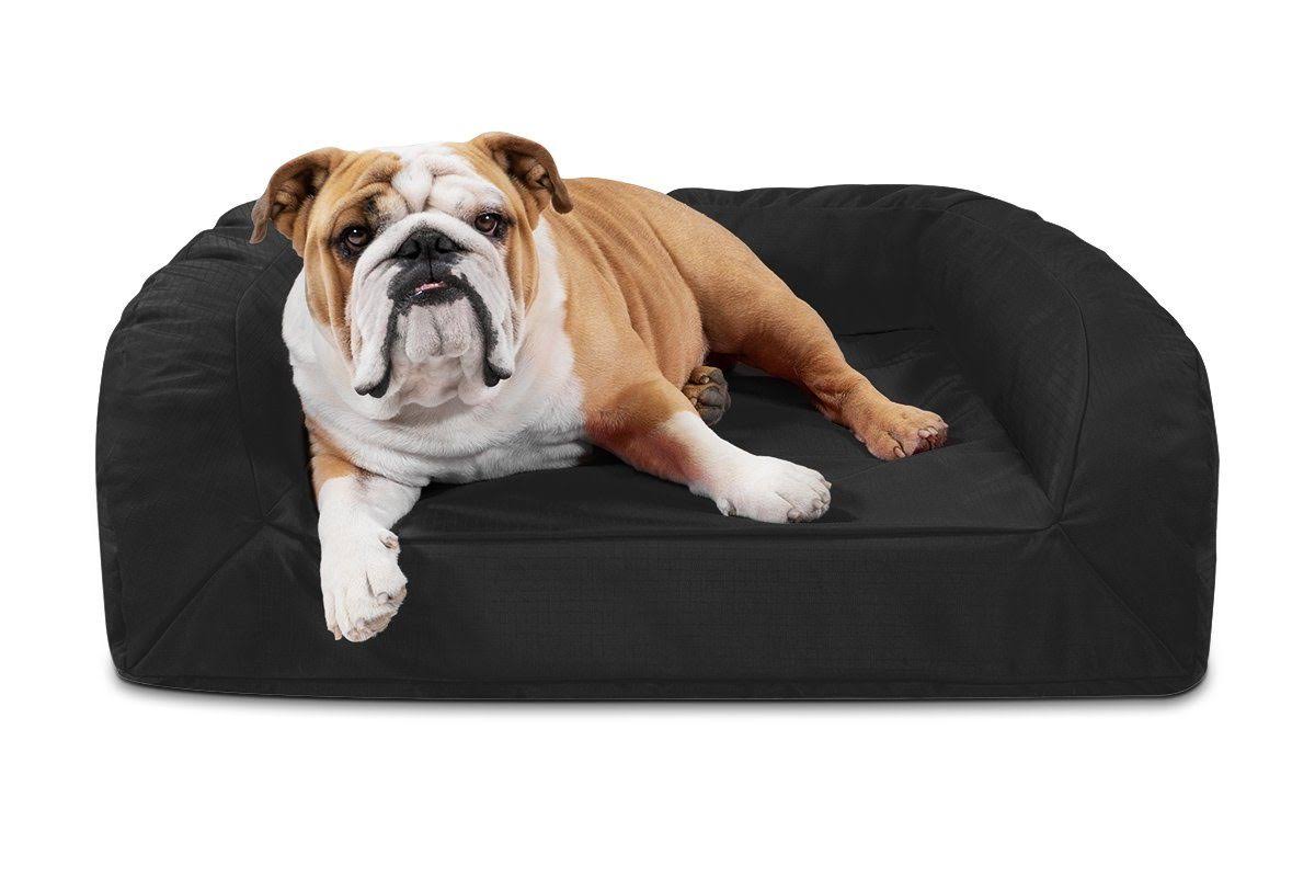 Black X-Large Orthopedic Dog Bed Y891358