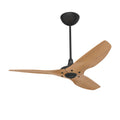 52 Ceiling Fan with Bamboo Blades and Black Finish P591