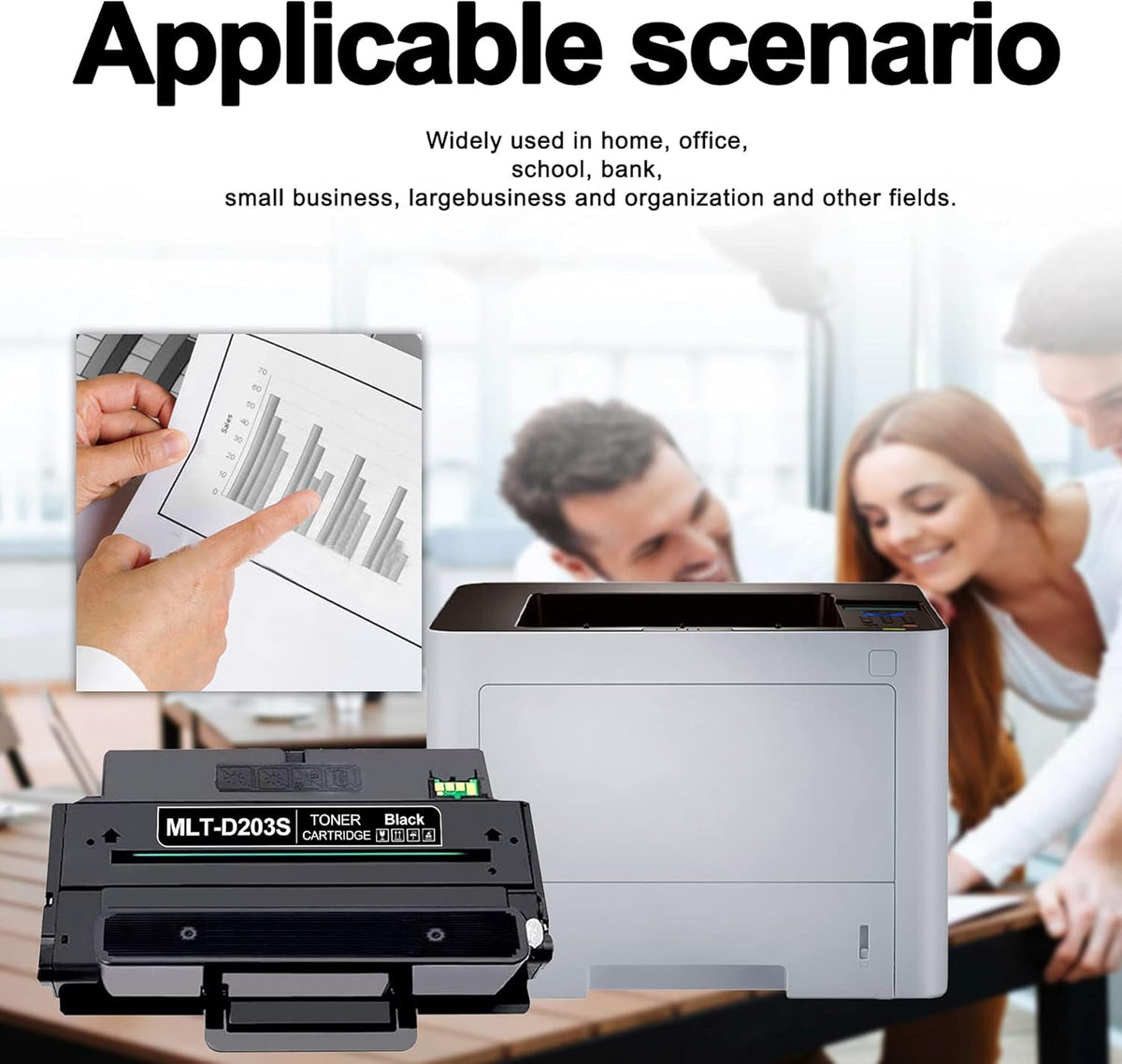 3 Pack Black Toner Cartridge N21218
