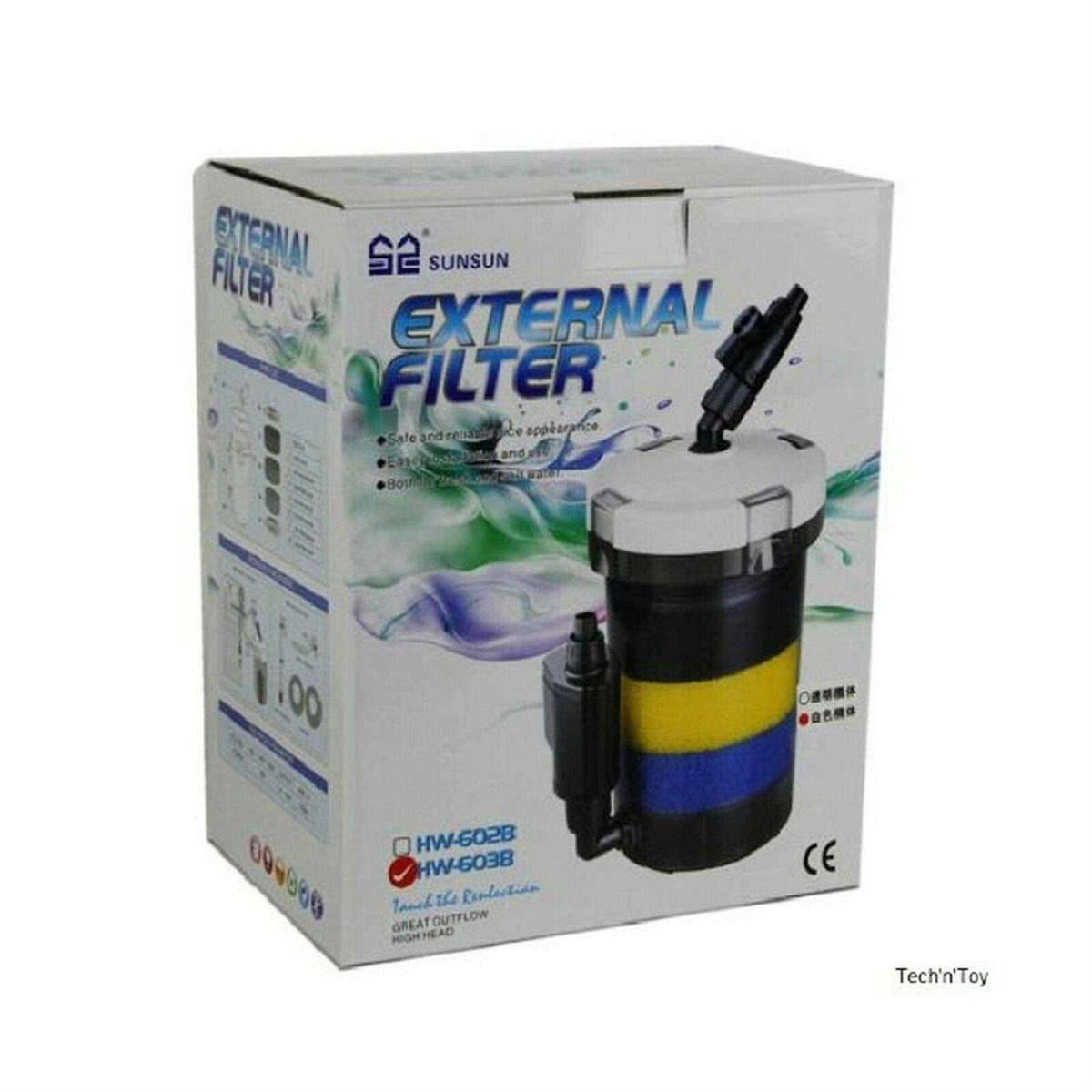 106 GPH 3-Stage External Canister Filter T798330