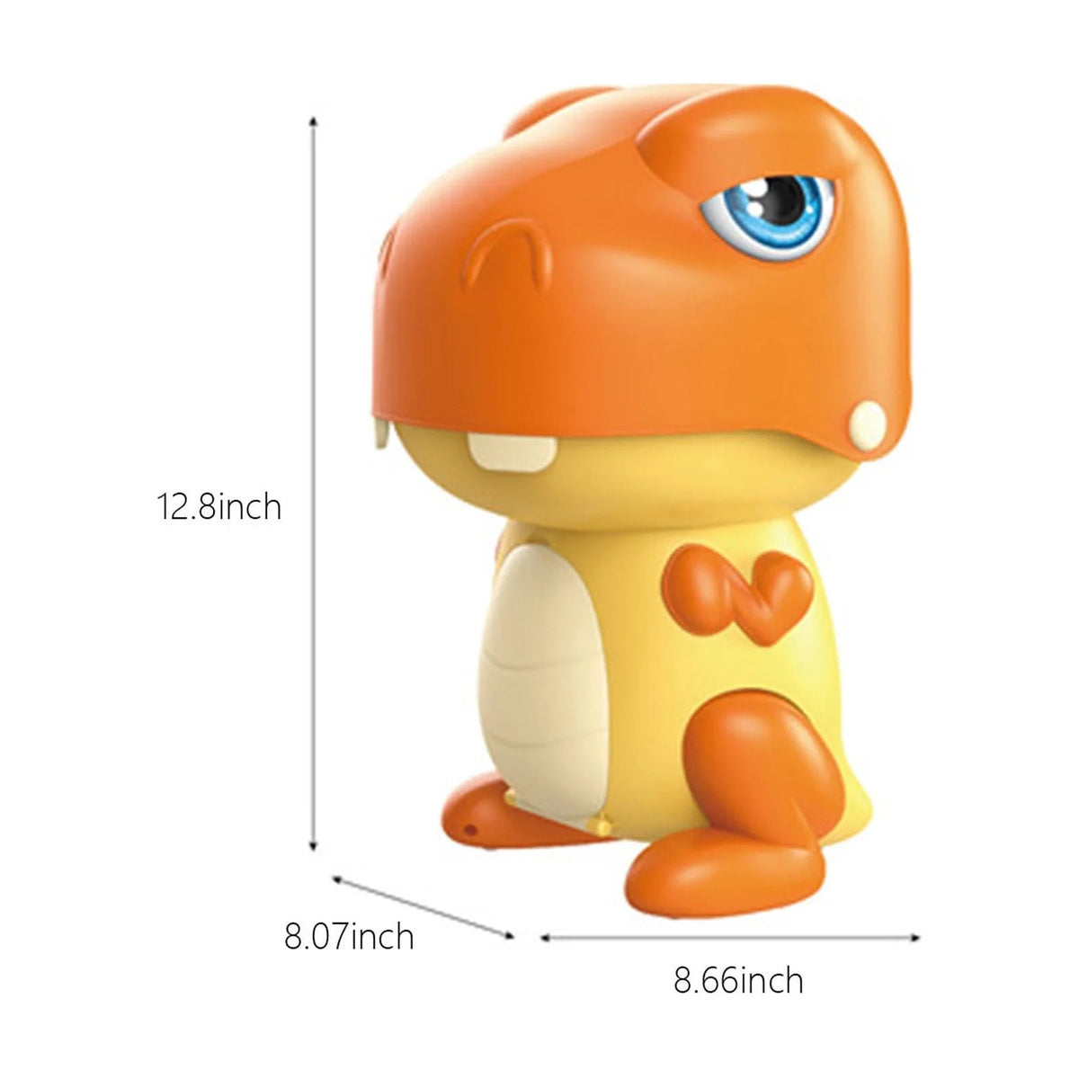 Dinosaur Storage Set Cooking Toy Kitchen Set with Play Food for Toddlers C70998