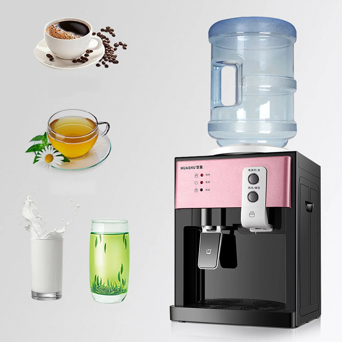 Hot&Cold Water Cooler Dispenser Top Loading Free standing E643965